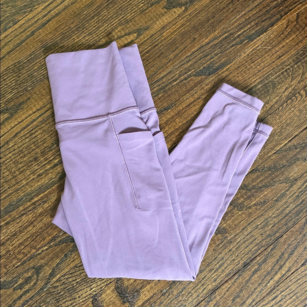 Athleta Kids XXS Lavender Leggings